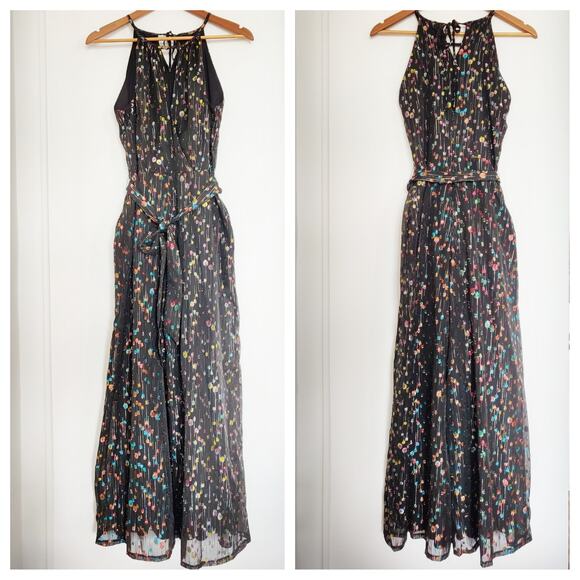 Anthro Eva Franco Edita Halter Jumpsuit - Picture 3 of 8